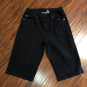 Black Jean Shorts (4)